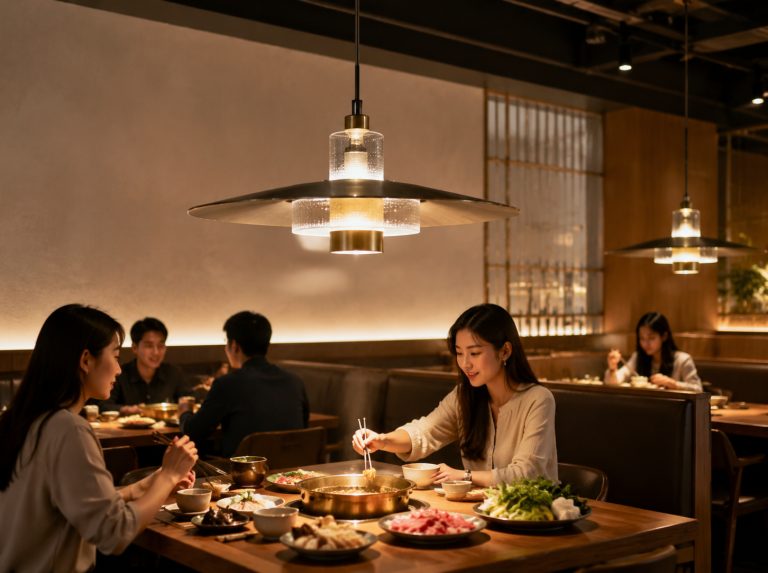 东城街道餐桌定制防眩吊灯